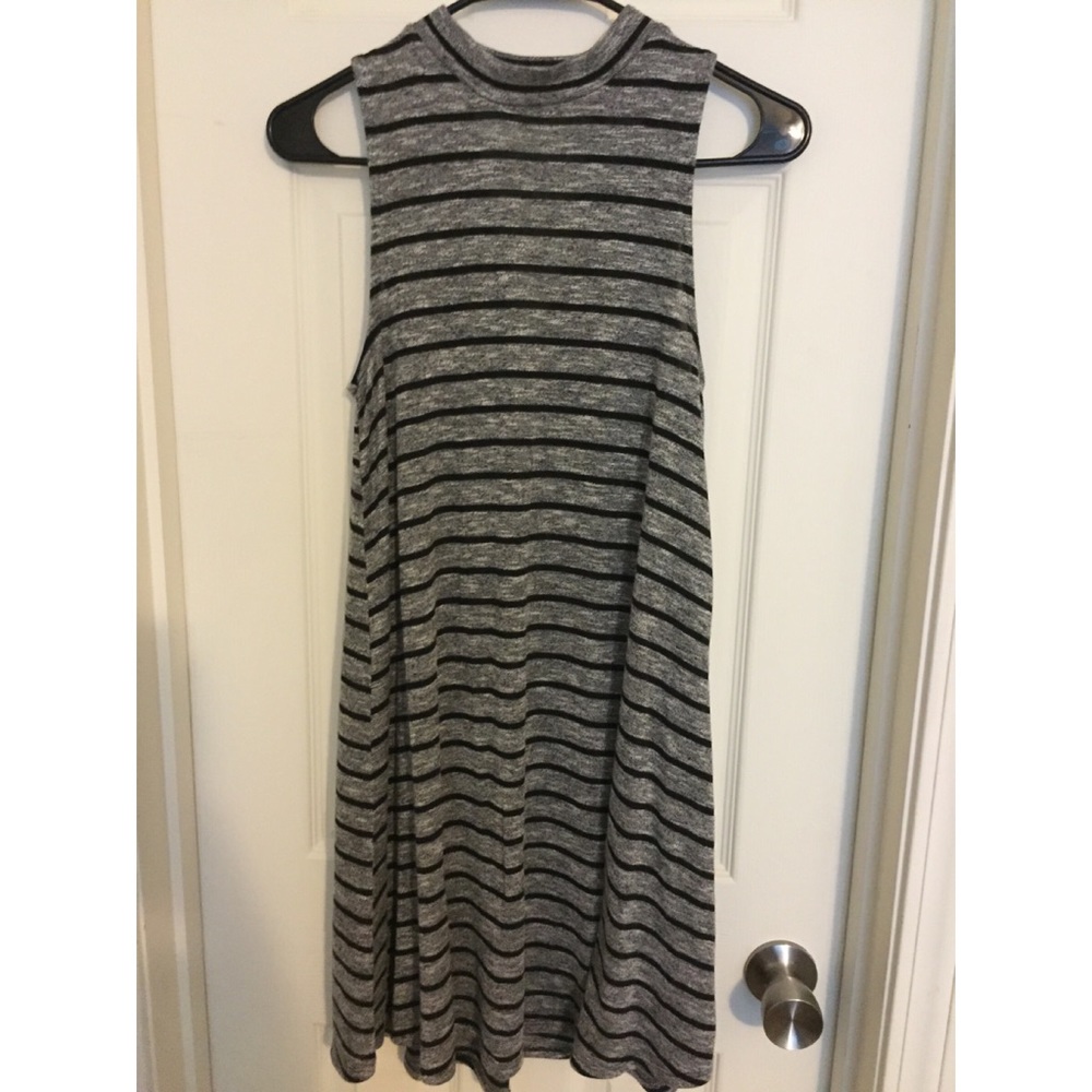 Sleeveless striped dress